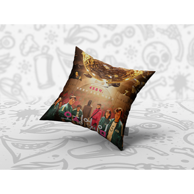 Декоративна възглавница SQUID GAME 